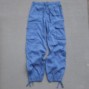Lululemon Lightweight Adjustable Mid-Rise Cargo Pant Blue Willow Womens S /35801